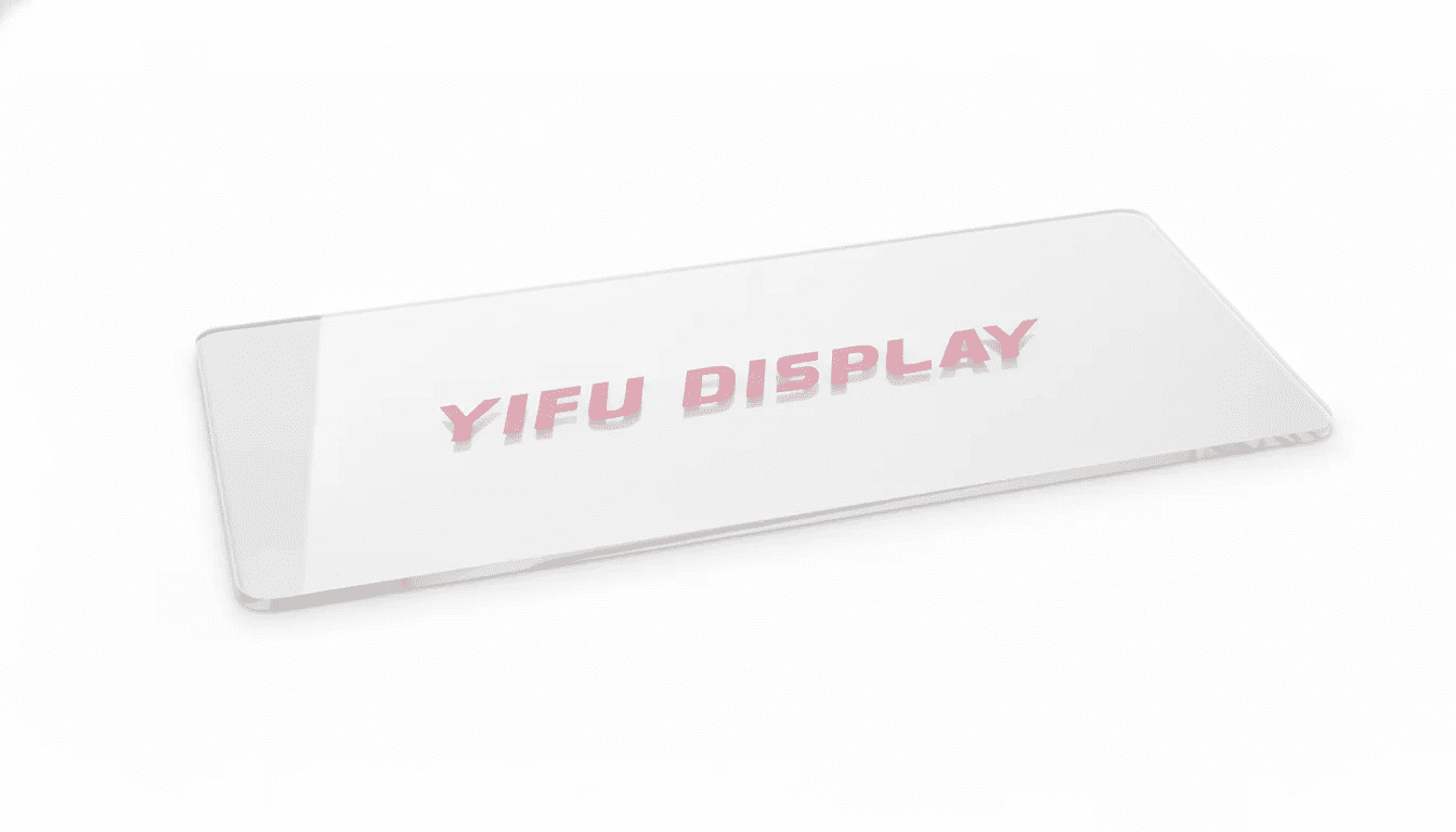 Custom Pantone Color Printing on Acrylic Display