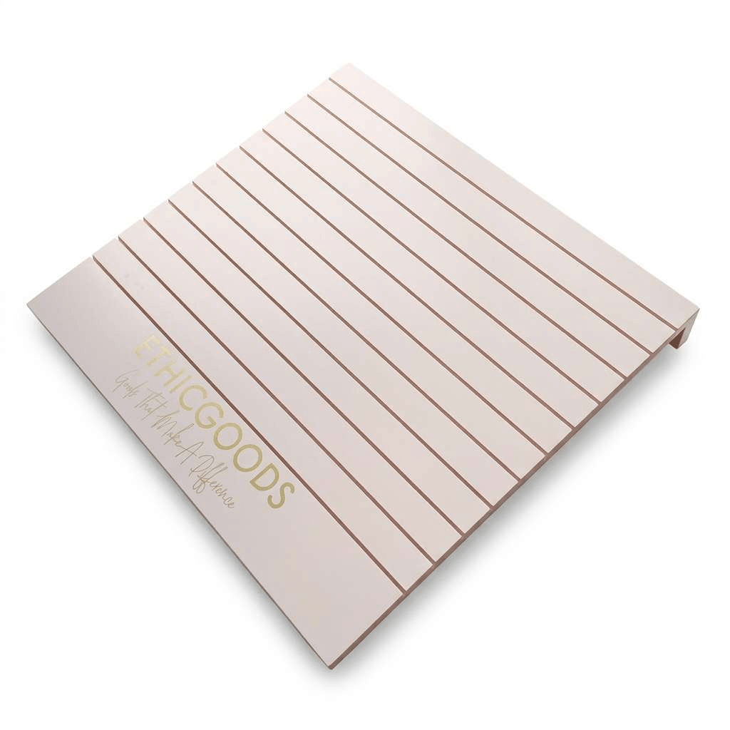 Pink Acrylic Jewelry Card Display Solutions